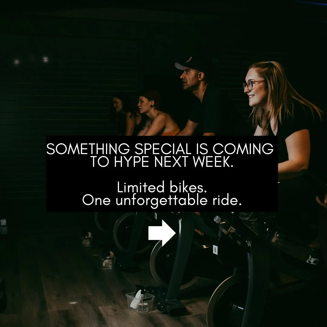 Something really special is happening at Hype next week 👀✨

As part of his 2026 tour to studios all across Canada and the US, top indoor cycling educator and coach @zaxfit is coming to HYPE! He will be leading some development workshops for our inst