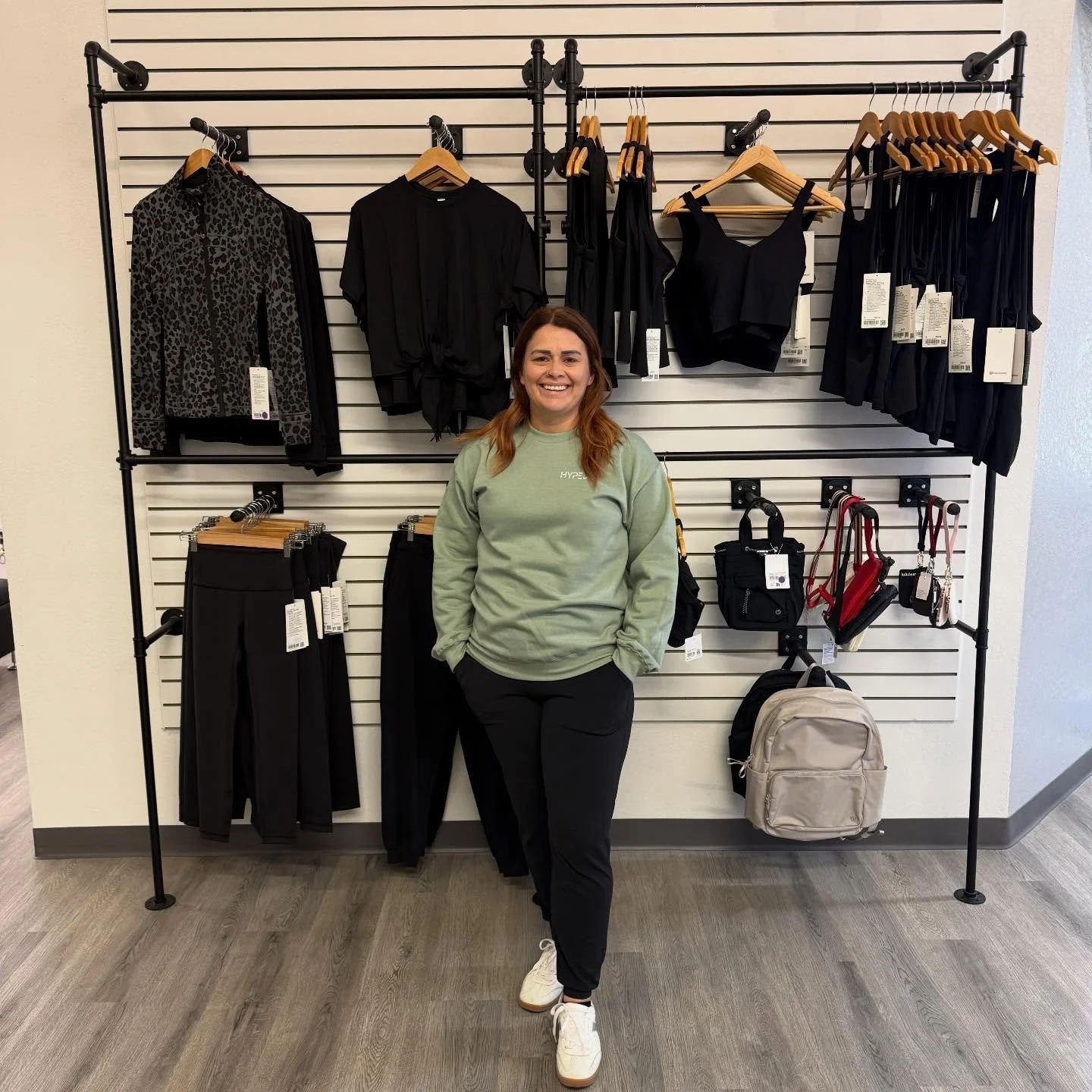 Dale is lookin&rsquo; FRESH in this new HYPE crew. 👌 These sweatshirts are going fast, so if sage green is your colour, get yours asap. Sizes S-XL (we have only one left in XL). 

We also have this sweatshirt in black in sizes S-XL. 😍
