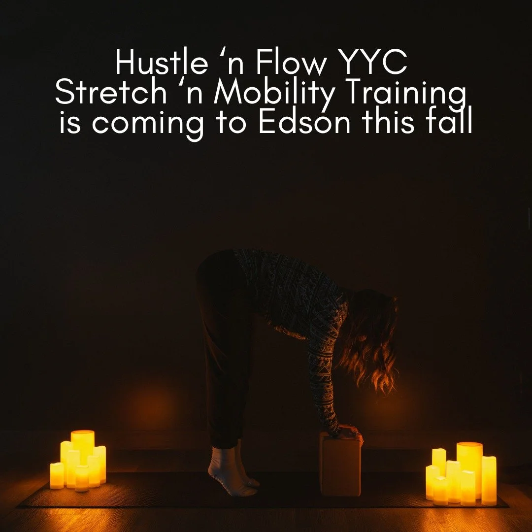 Exciting news!

We are working towards bringing @hustlenflowyyc's Stretch 'n Mobility training to Edson this fall! 🎉

After completing this training ourselves and bringing Stretch to our studio community, we have experienced firsthand how valuable i