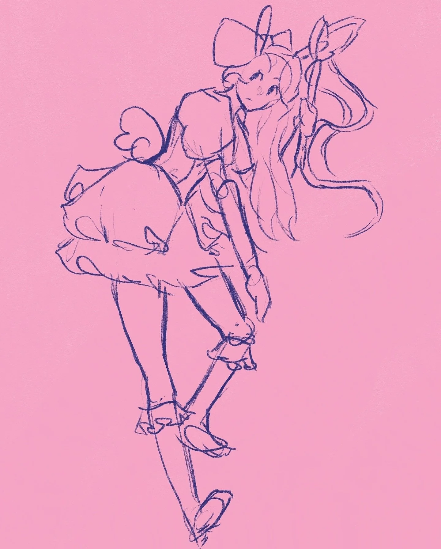 Some magical girl development for another uni project 💕
.
.
.
.
.
#magicalgirldesign #magicalgirlcharacterdesign #ualanimation #characterdesign #magicalgirl #sketches