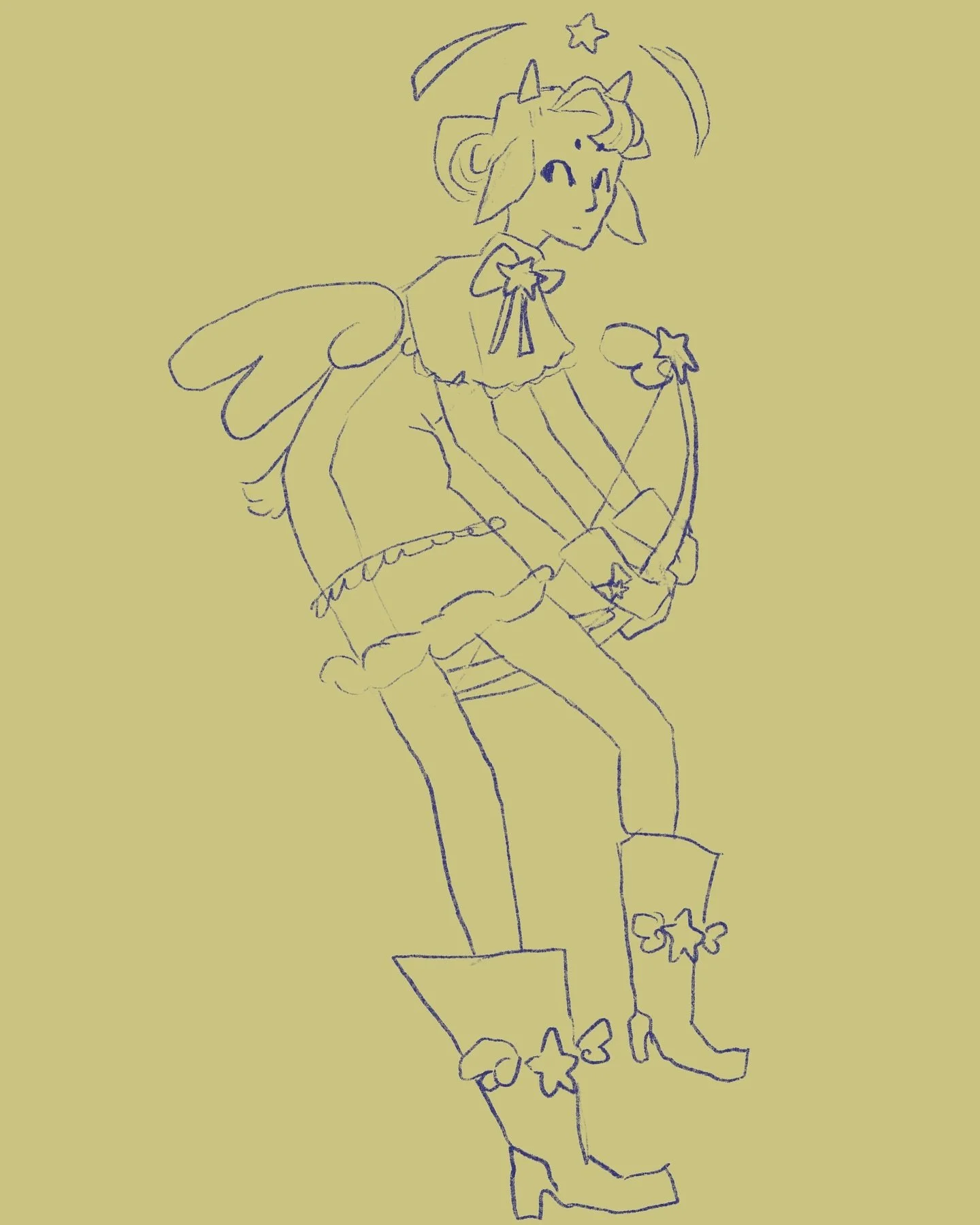 It&rsquo;s becoming a bit of a magical girl takeover haha - I&rsquo;ve got a few more development bits from this project and then the final animatic from December 2021 to post :)) 
.
.
.
.
.
#magicalgirldesign #magicalgirlcharacterdesign #ualanimatio