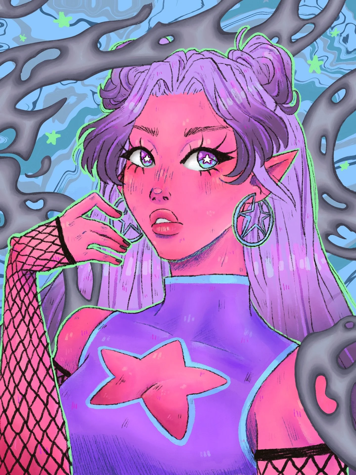 Commission I did for @quinn.sidious 🌟