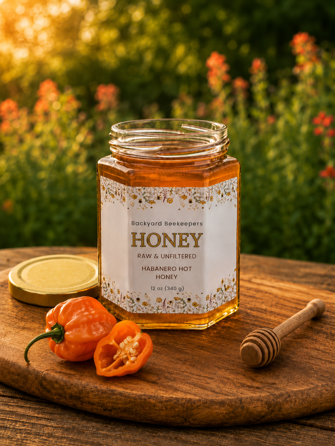 12oz Habanero Hot Honey