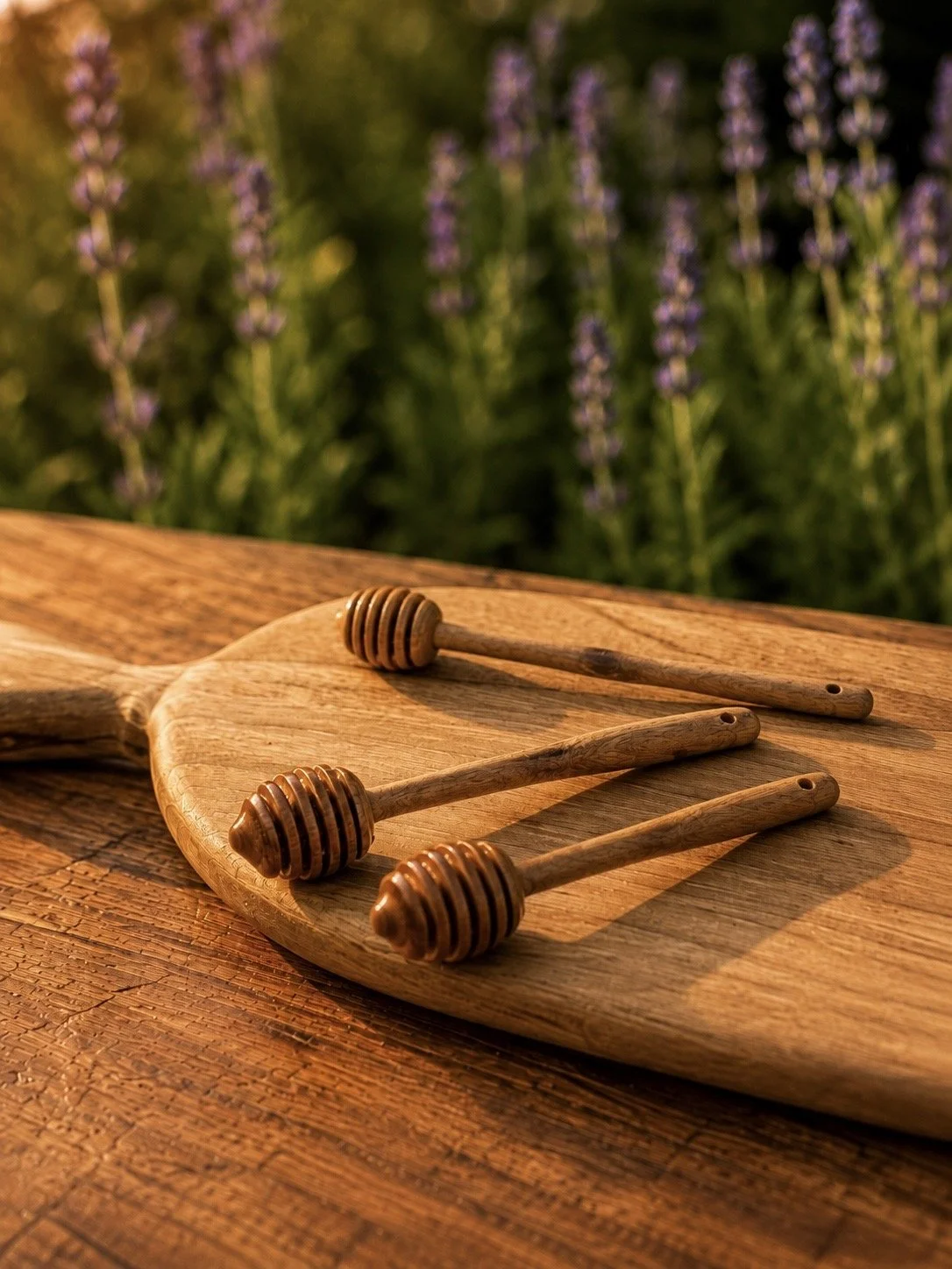 Wooden Honey Dipper