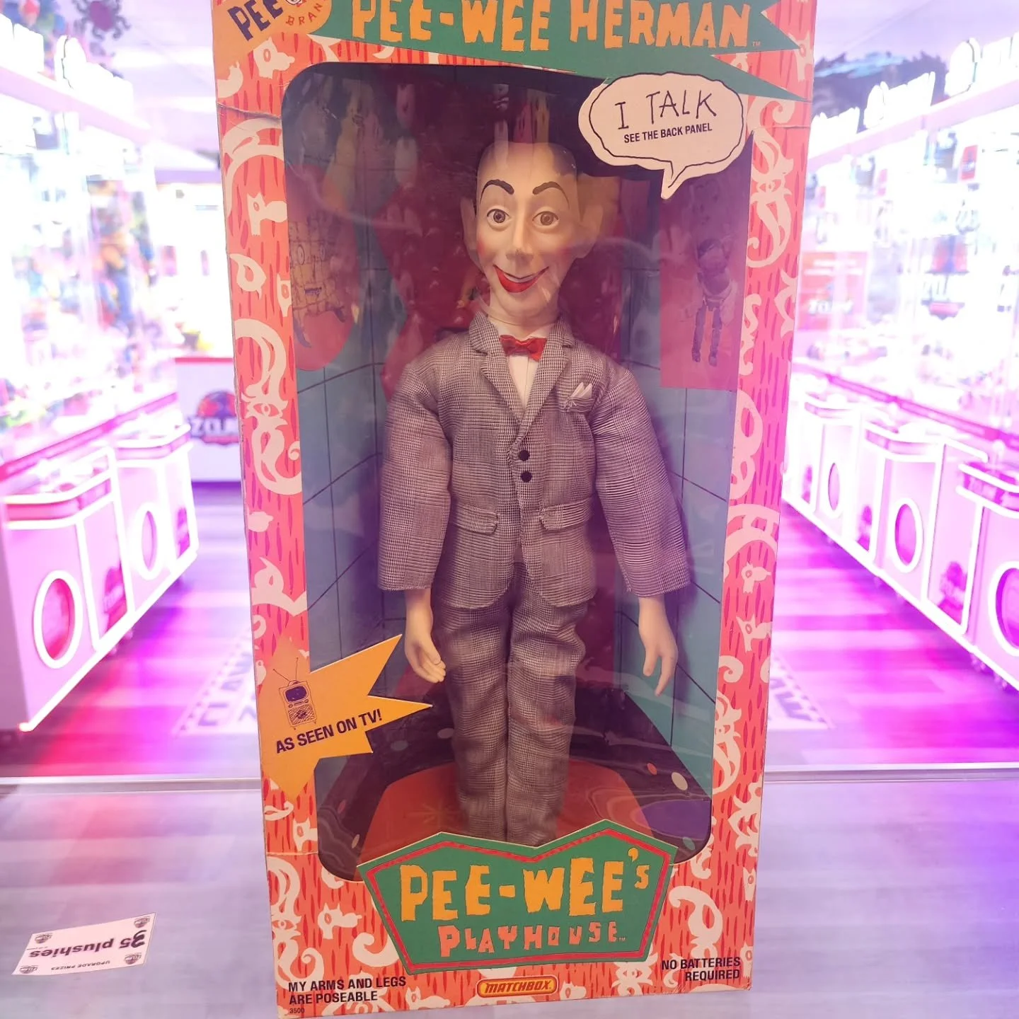 New vintage upgrades #sedona #peewee #clawmachine #arizona