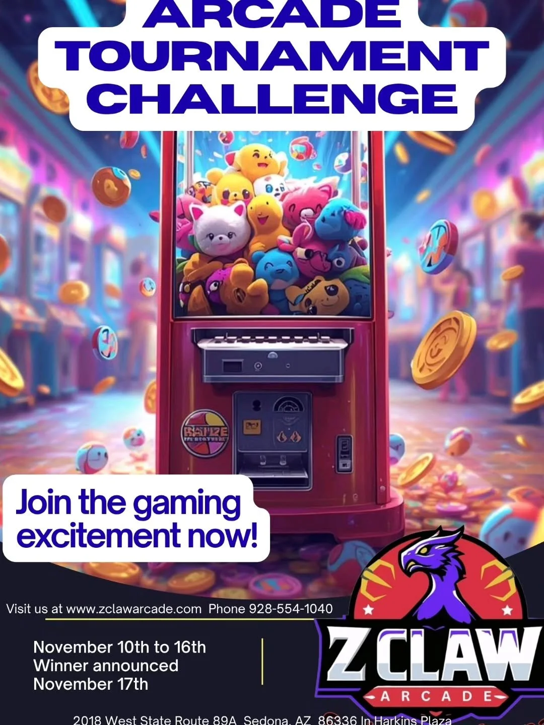 #arcade #tournament #sedona #cottonwoodaz #flagstaff #campverde #thingstodo #thingstodowithkids #datenight