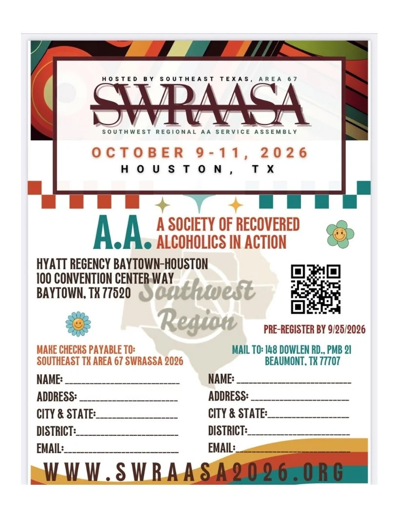 Southwest Regional AA Service Assembly