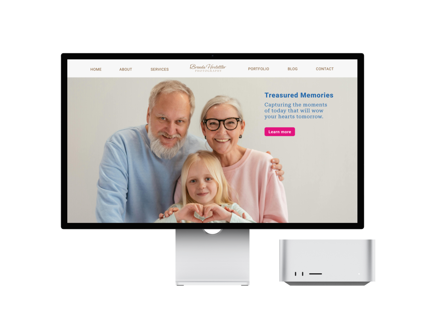 Brenda Hostettler Photography - Responsive app design