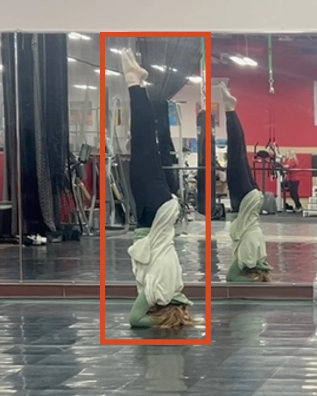 HAYLEY!!!!!!! look at that HEADSTAND!!!! you can&rsquo;t miss it!