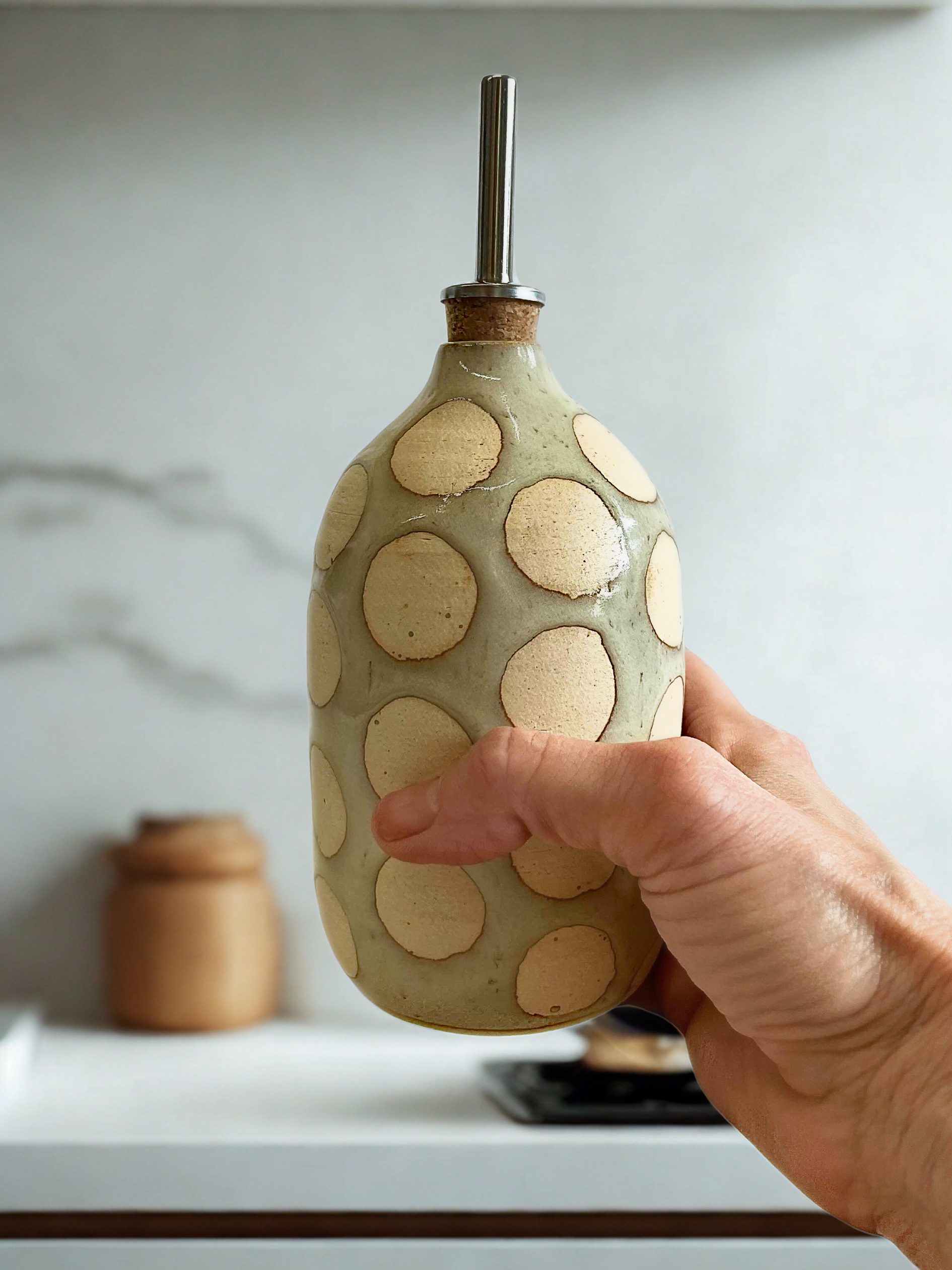 Polka Dot Cruet