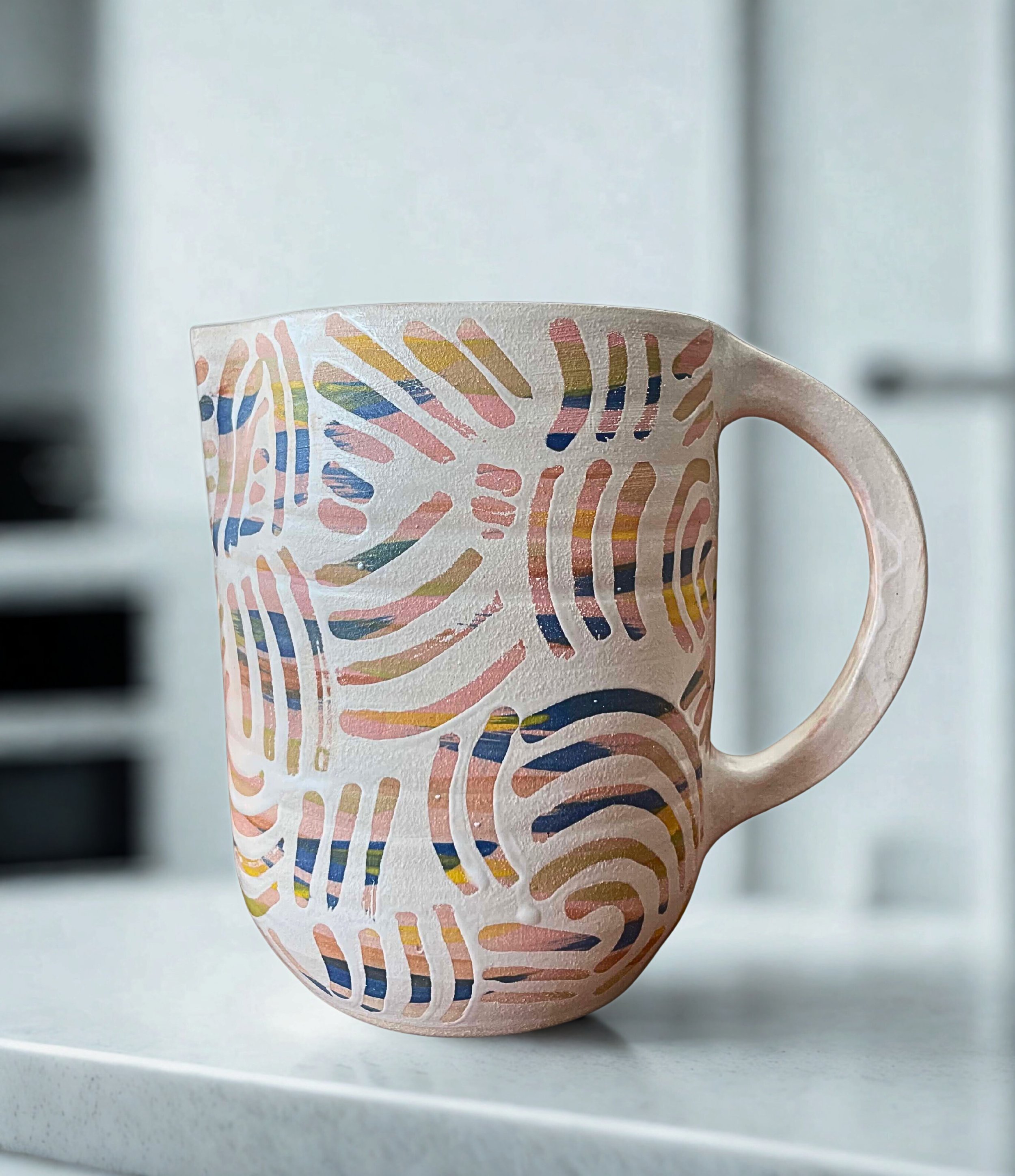 confetti pitcher in kitchen.jpg