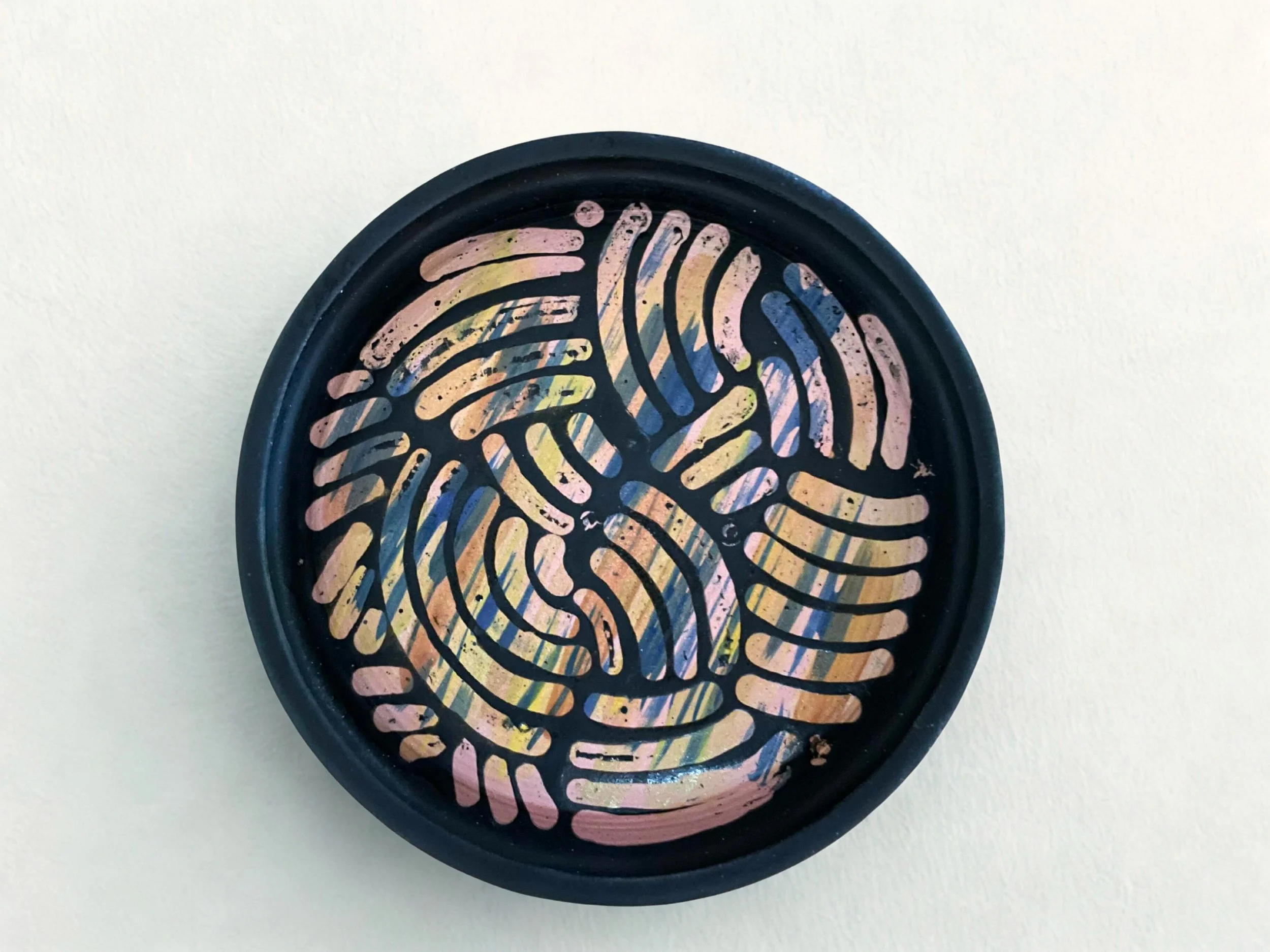 Confetti Catch-All in Black