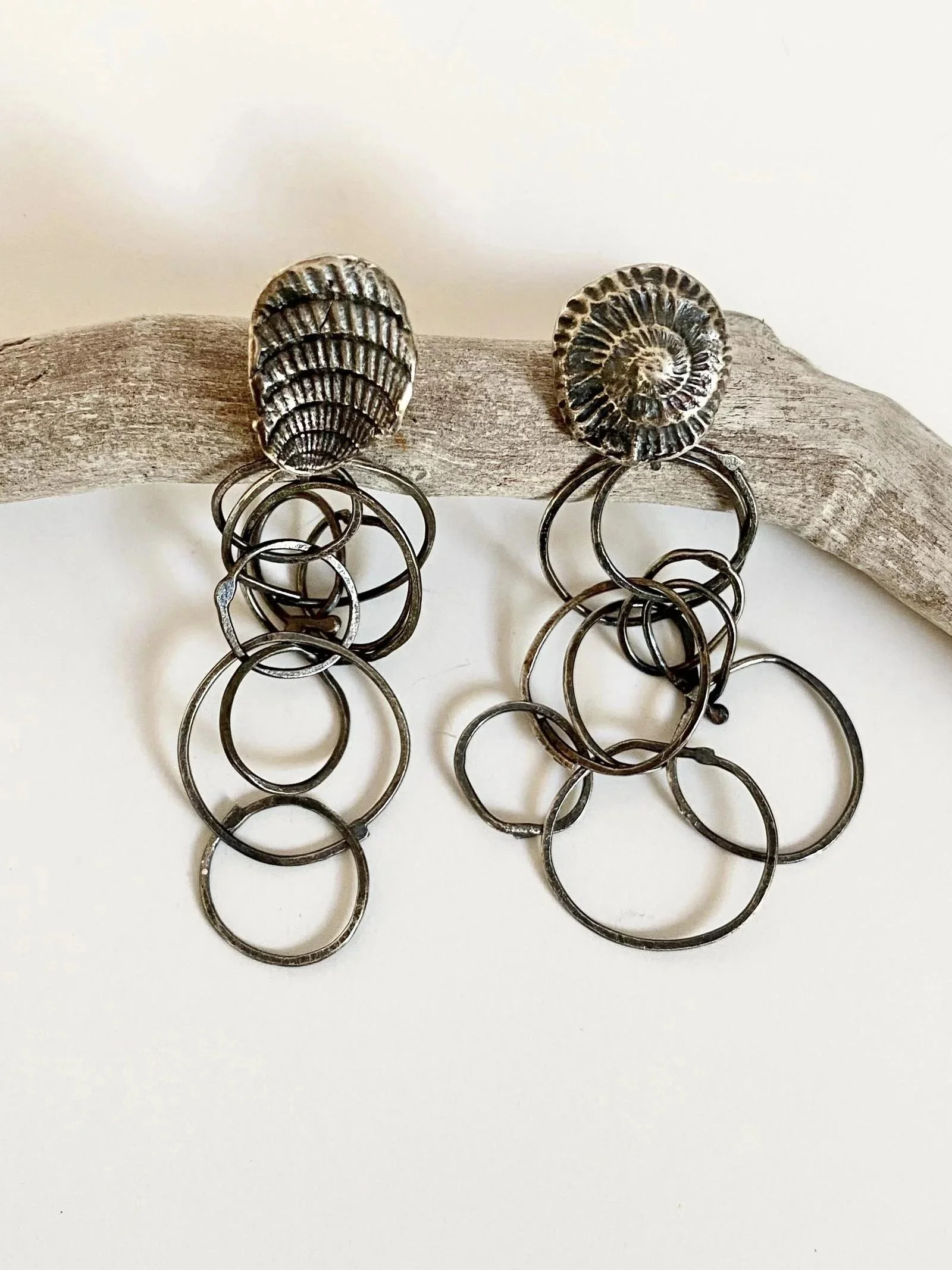 Sterling Silver Dangle Earrings Caught Collection.jpg