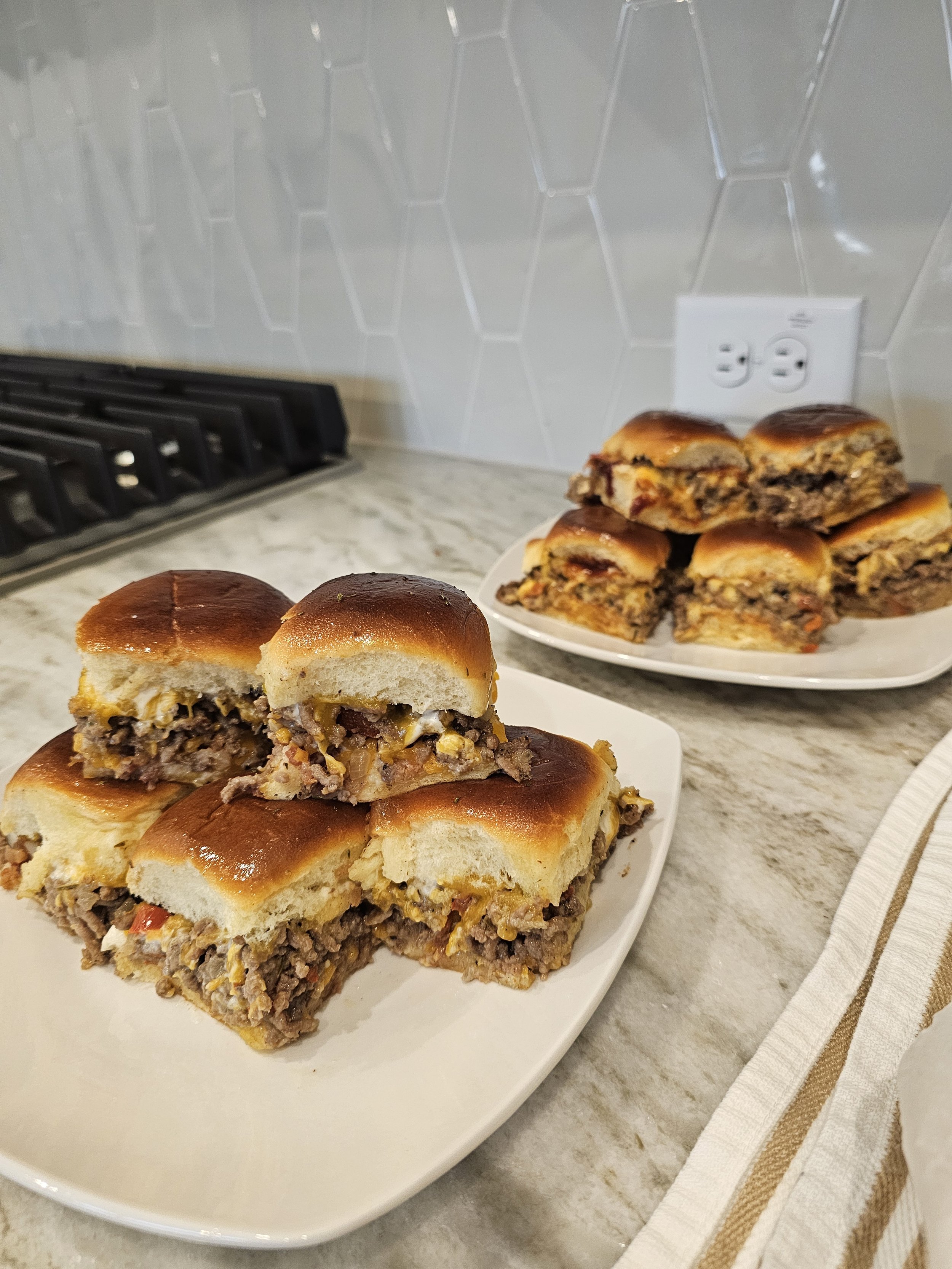 Bacon Cheeseburger Sliders