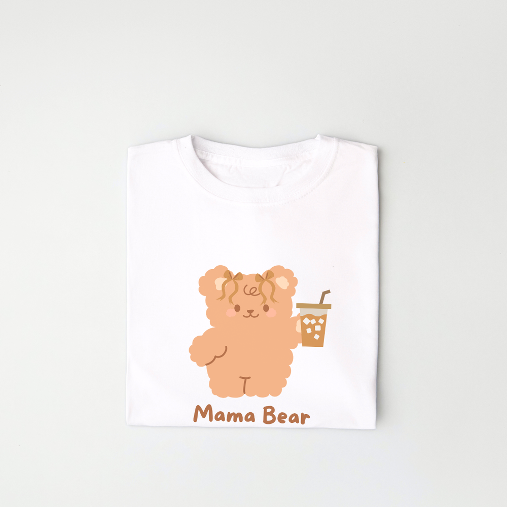 Mama Bear Cute Matching Graphic Tee — Naomi & Nolan's Mom