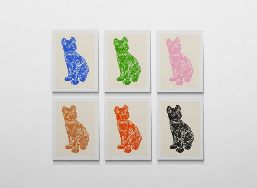 Mini Print Bundle: 6 French Bulldogs