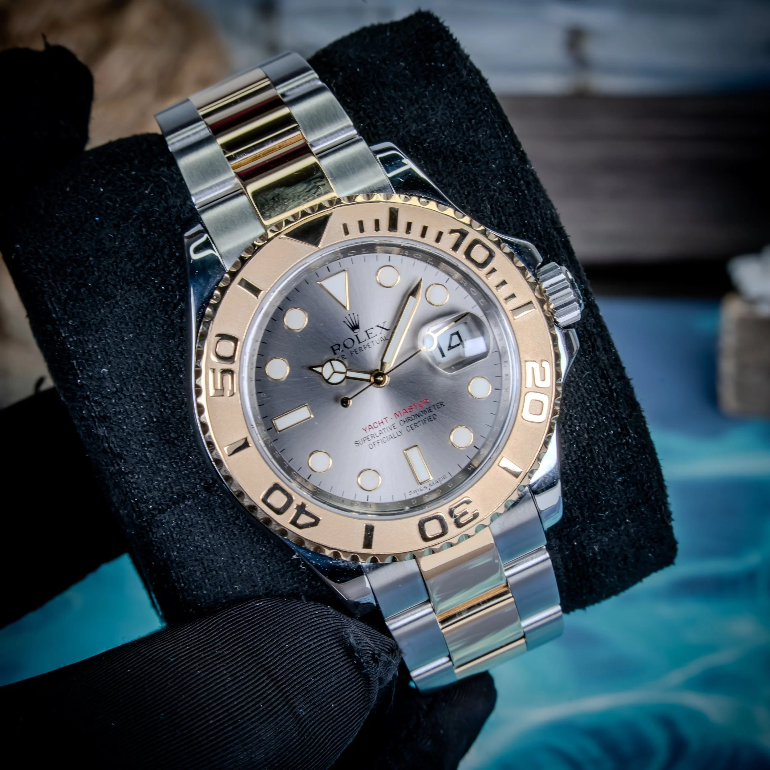 Rolex Yachtmaster 16623 Slate Dial