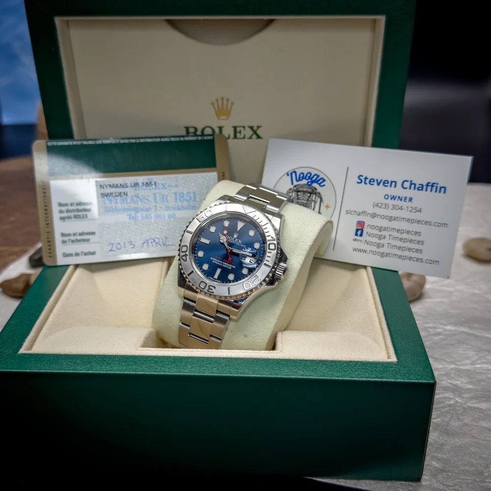 Rolex Yacht Master Blue Dial 