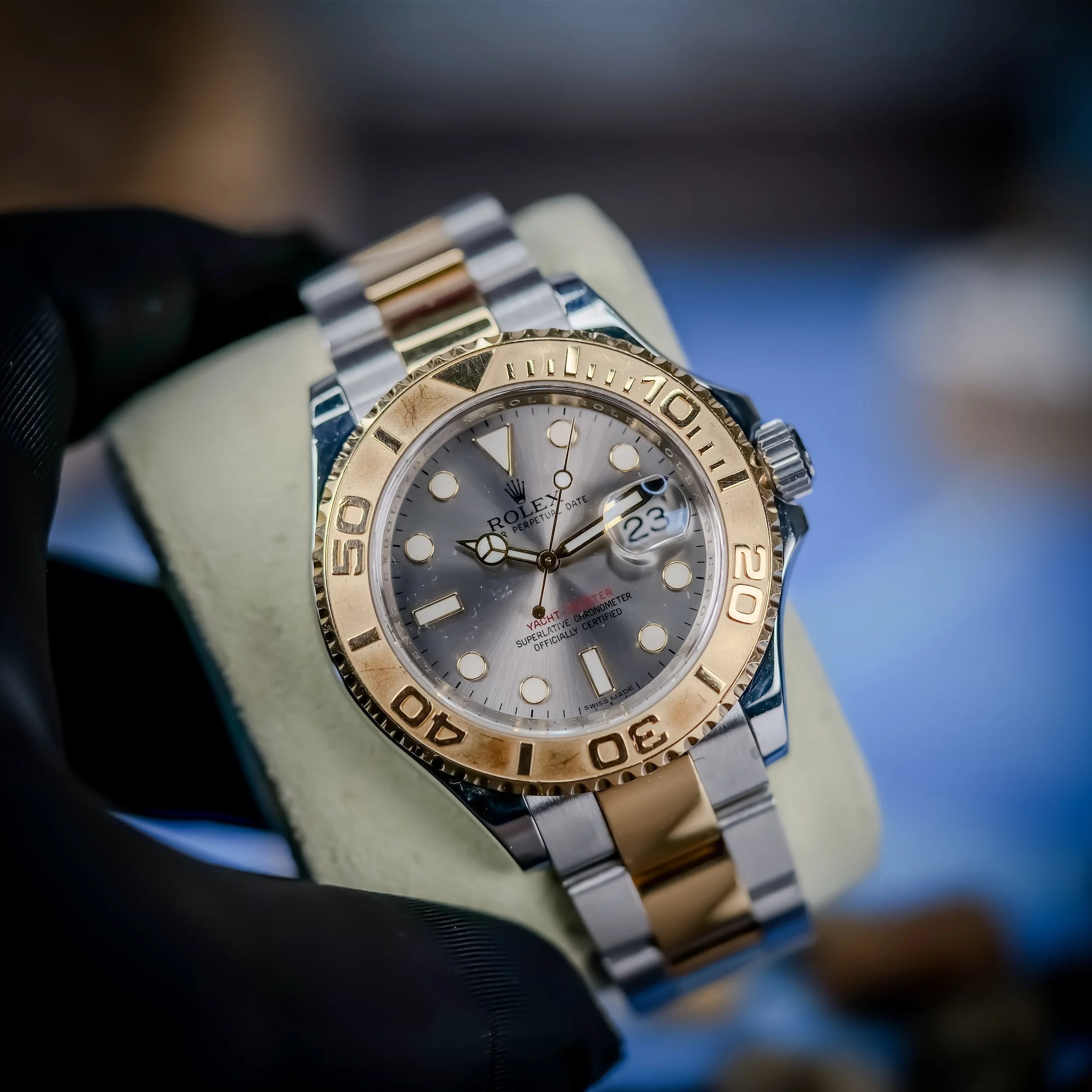 Rolex Yachtmaster 16623 Slate Dial