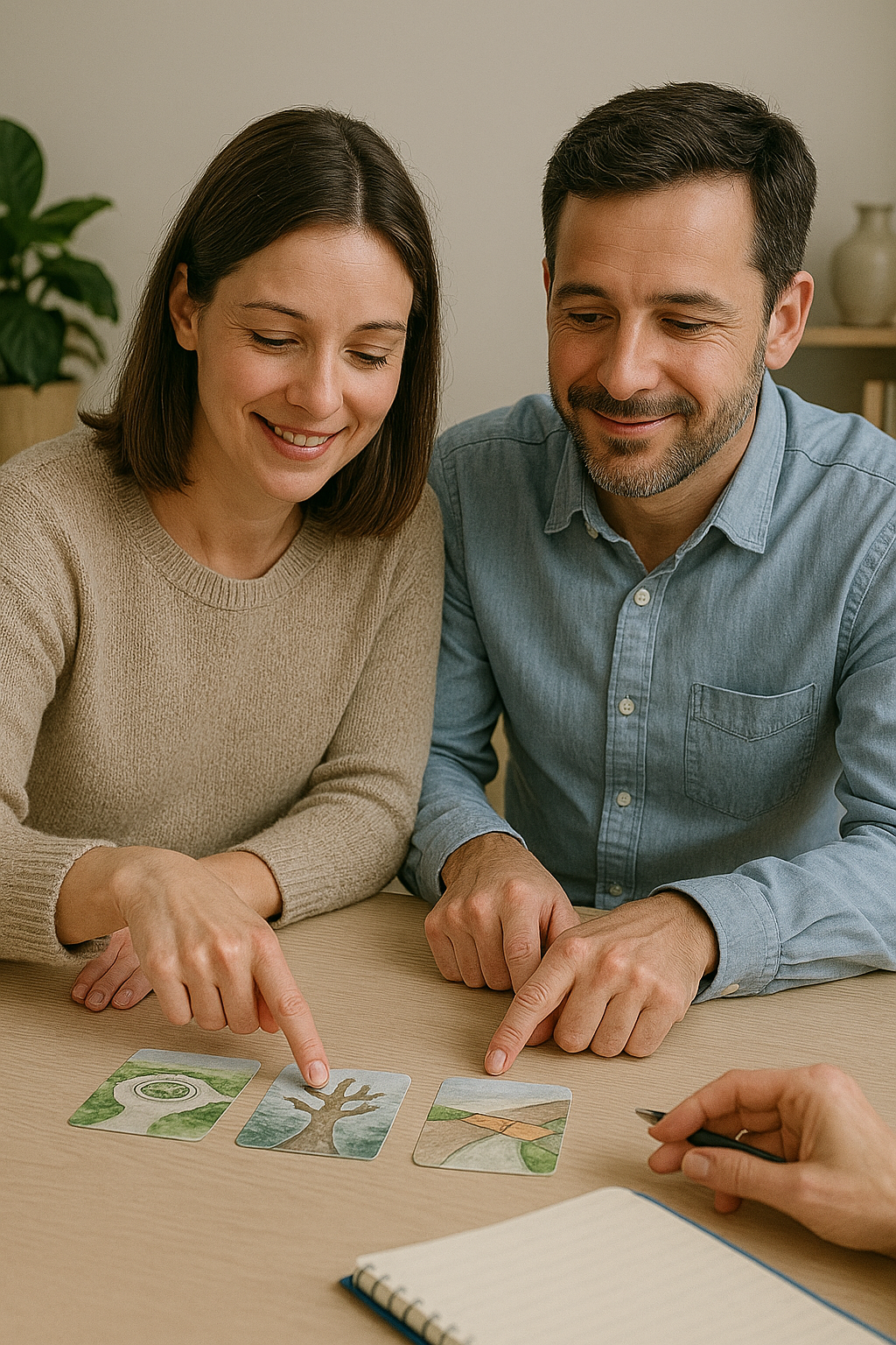 Using Roads Projective Cards in Couples Therapy: Two Exercises to Improve Communication