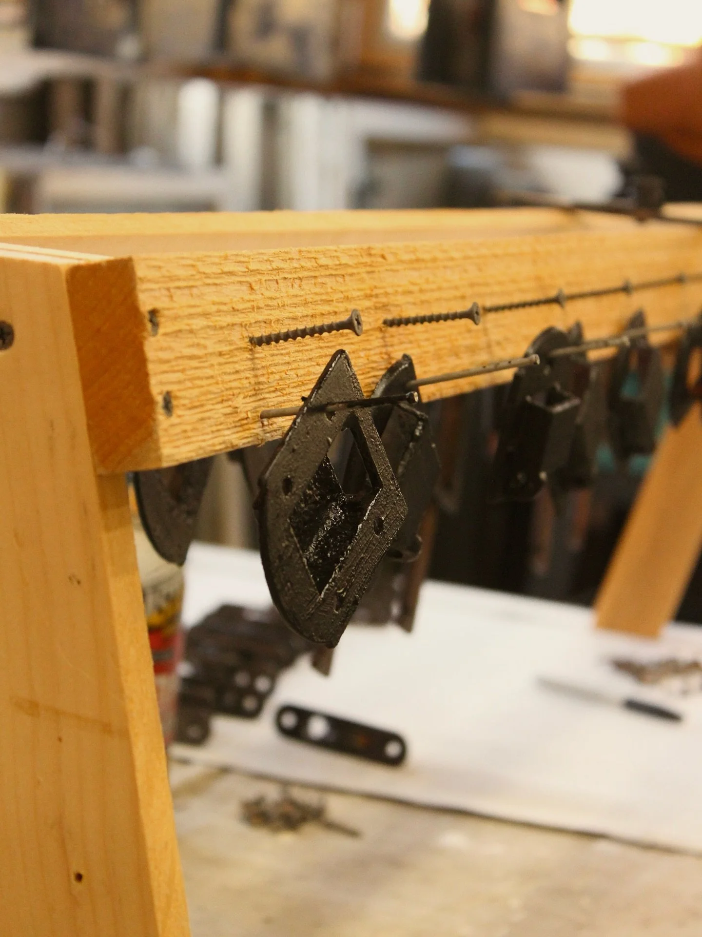It&rsquo;s the little details that matter to us. While restoring the wood window frames is a major part of the process, we also take great care with the original hardware so the windows keep their authentic, historic look. #windowrestoration #preserv