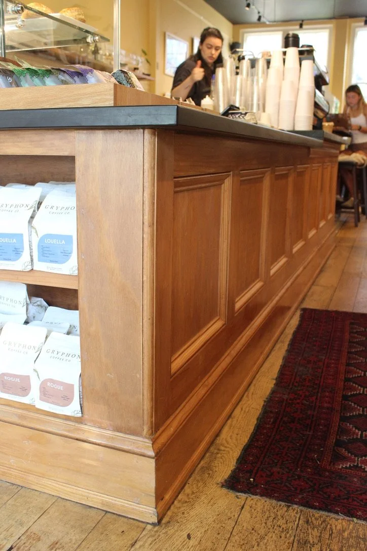Gryphon Cafe Preservation cafe renovation commercial