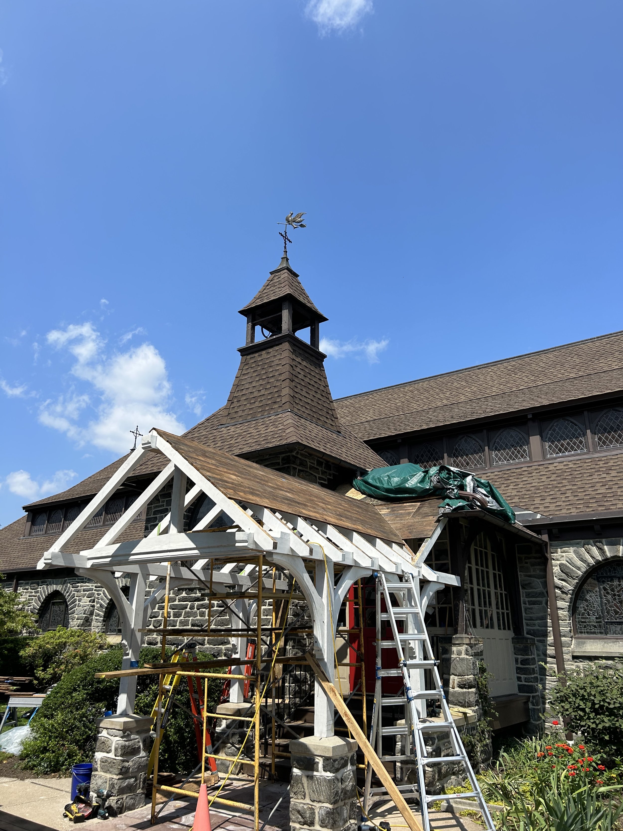 Timber frame reassemble/Historic preservation