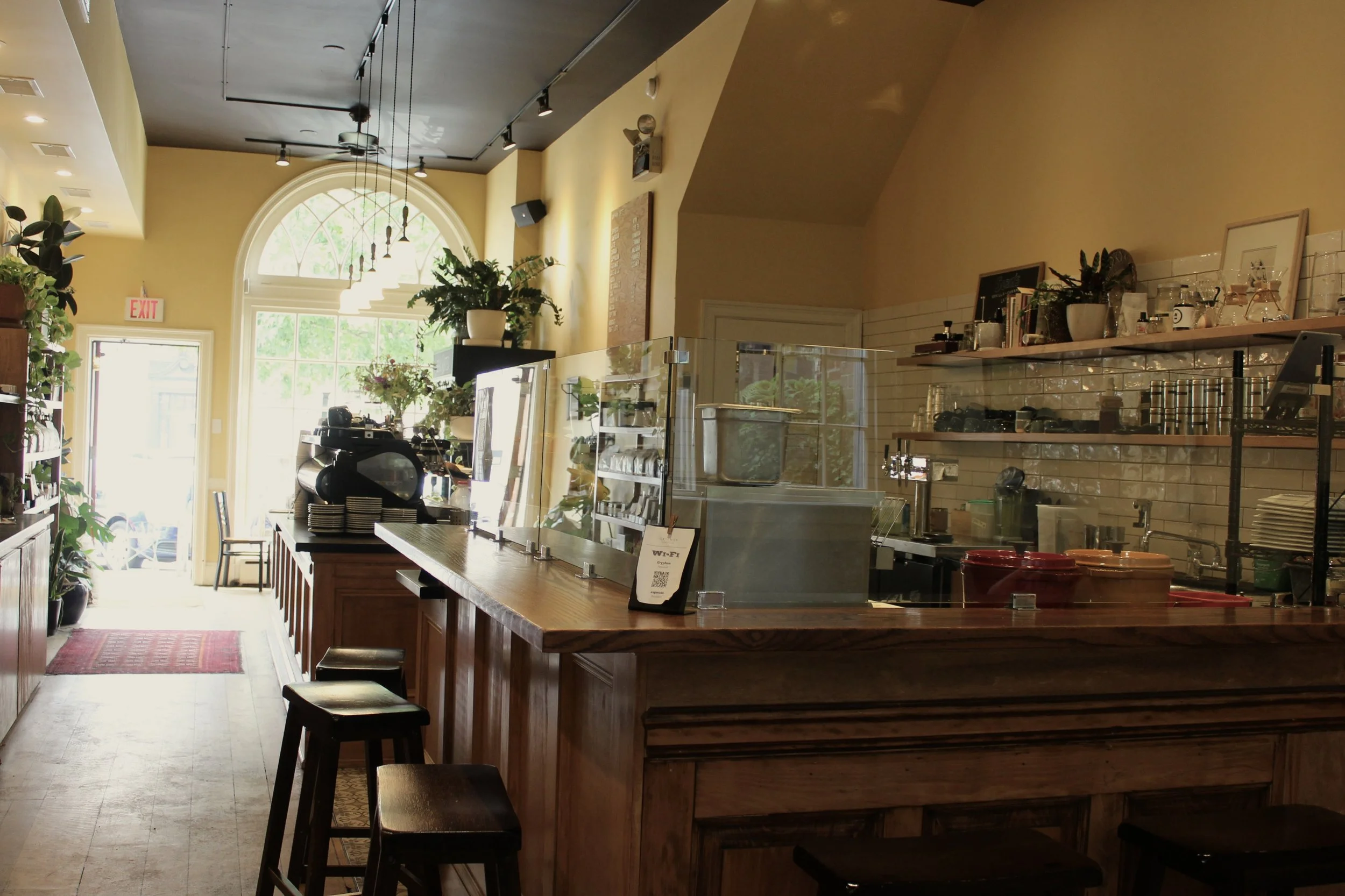 Gryphon Cafe Preservation cafe renovation commercial