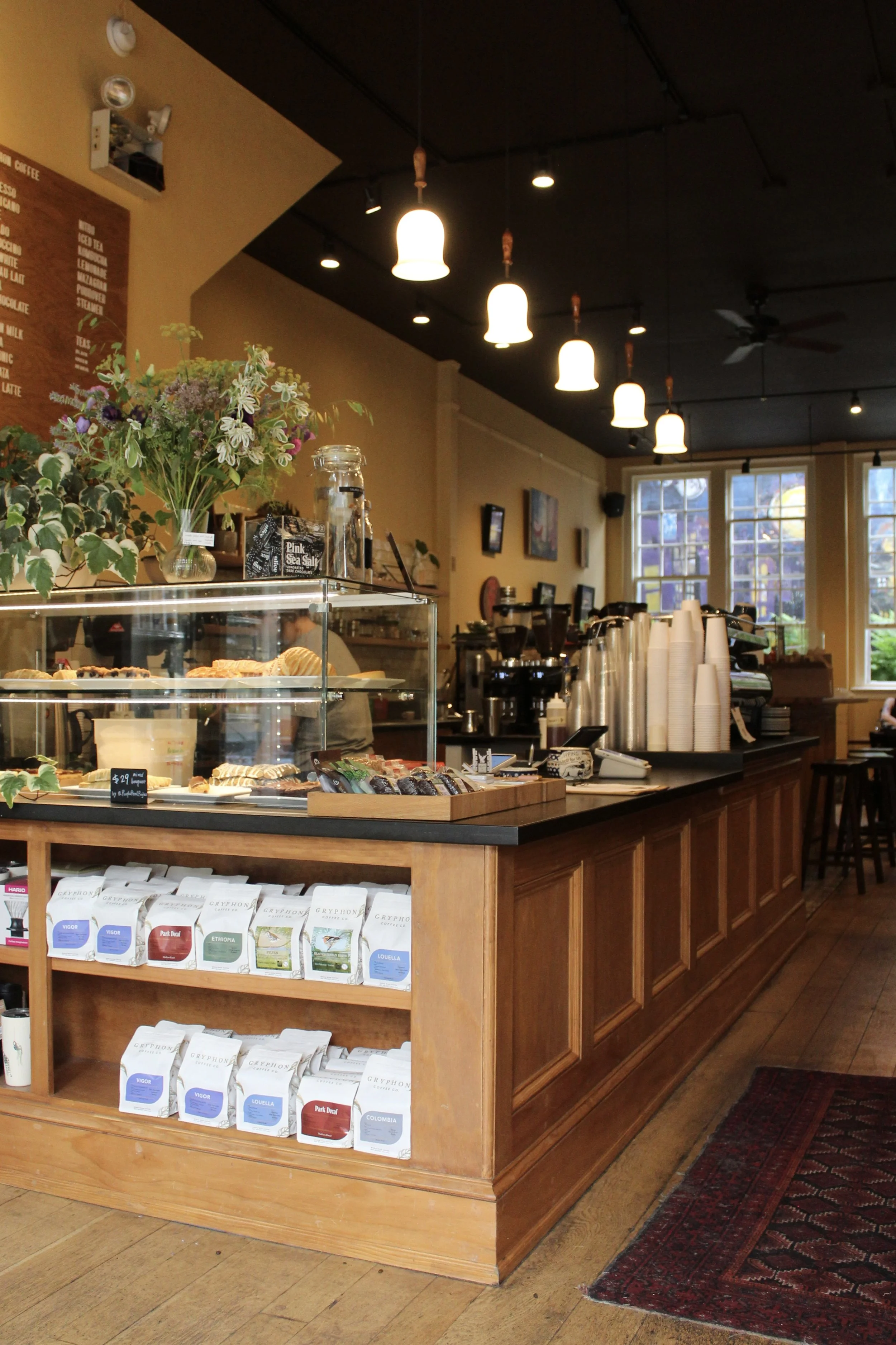 Gryphon Cafe Preservation cafe renovation commercial