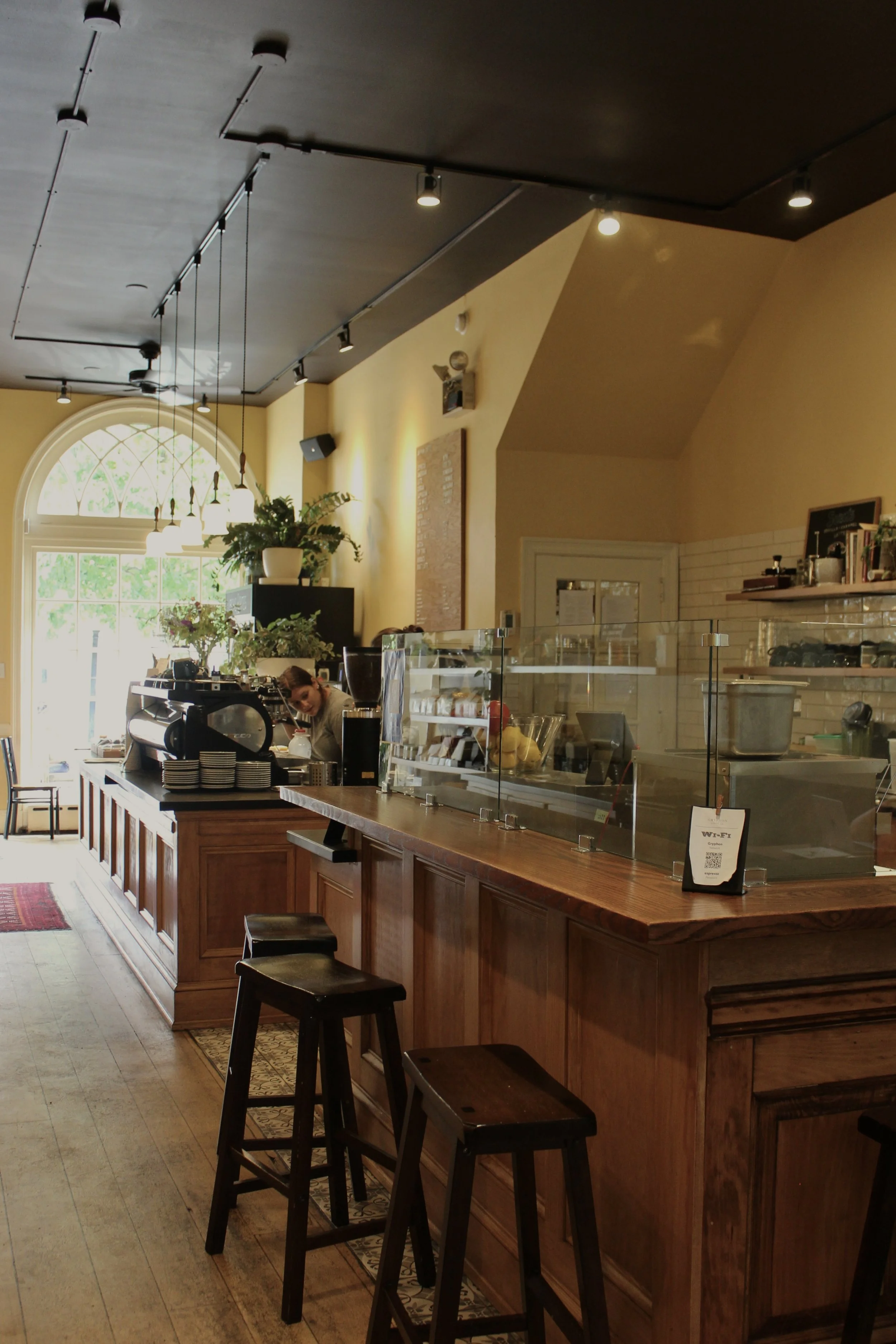 Gryphon Cafe Preservation cafe renovation commercial