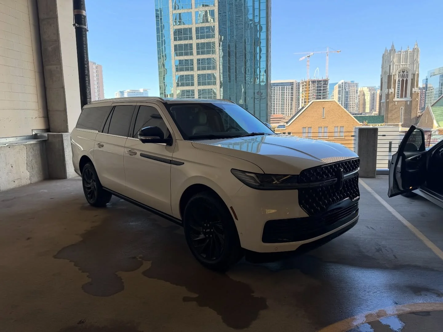 Before and after on this Lincoln Navigator. It received our New Car Reset making it look fantastic inside and out. Book yours today in 60 seconds or less! 
#cardetailing #cardetailingdallas #carcare