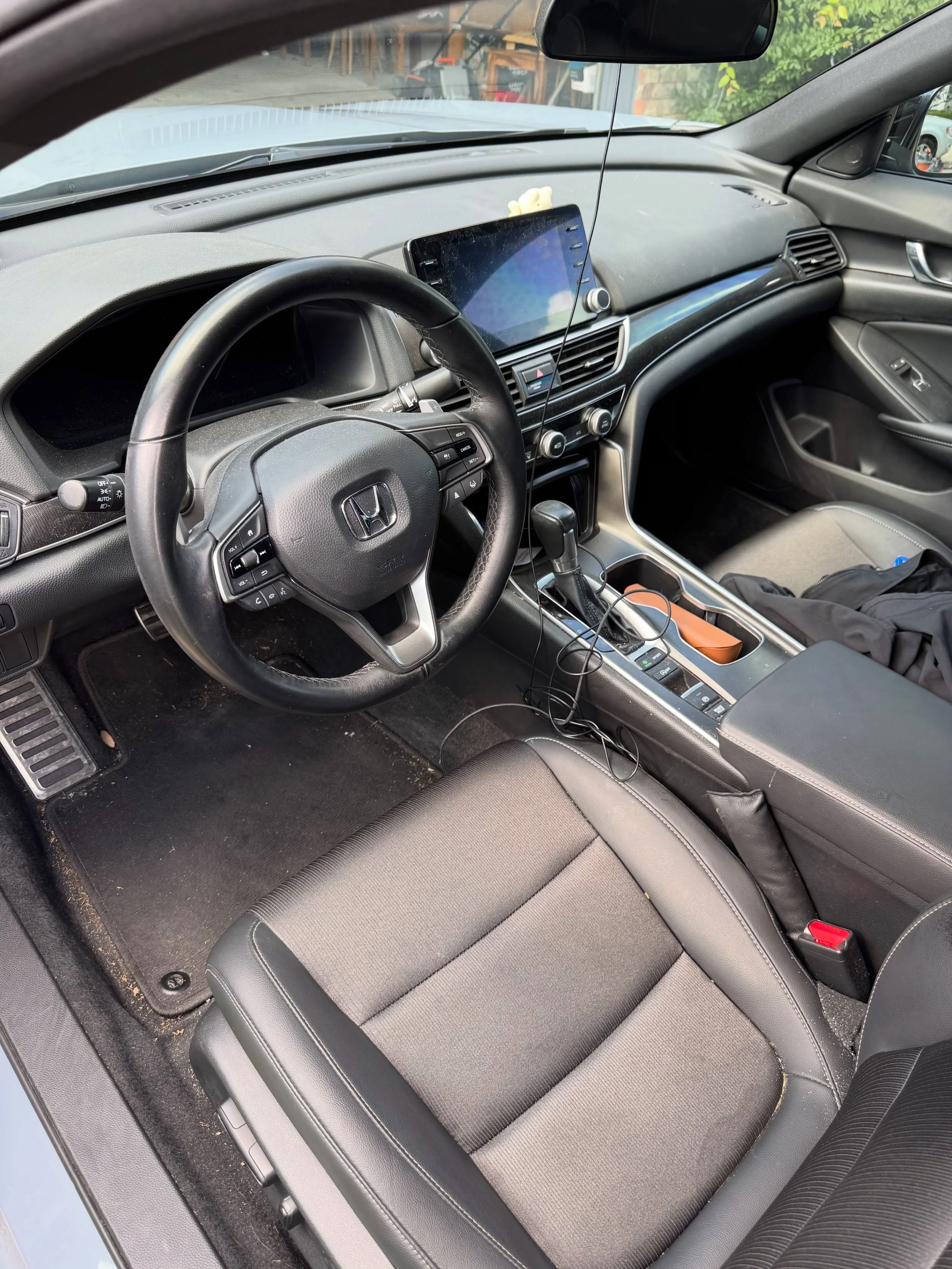 Some before and afters on a Honda Accord we detailed yesterday in Dallas. It is protected for the summer and cleaned out and ready for the summer roadtrips! #cardetailing #dallascardetailing
