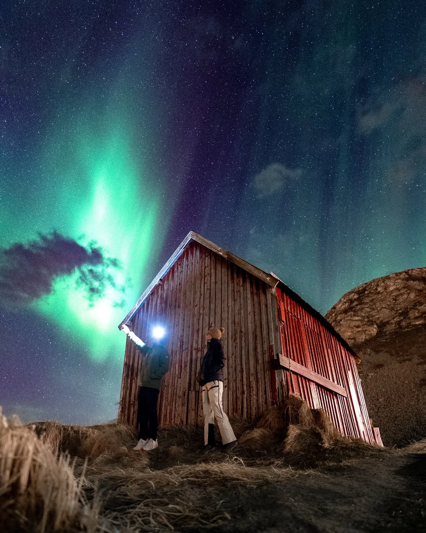 It was supposed to be a quiet night.

Right before sleep, we looked outside 
and the skies were clear.

By 12pm, we were out the door,
chasing something magical.

Hours passed and the skies kept, unfolding.
By 4am, we were back home (amazed, amazed a