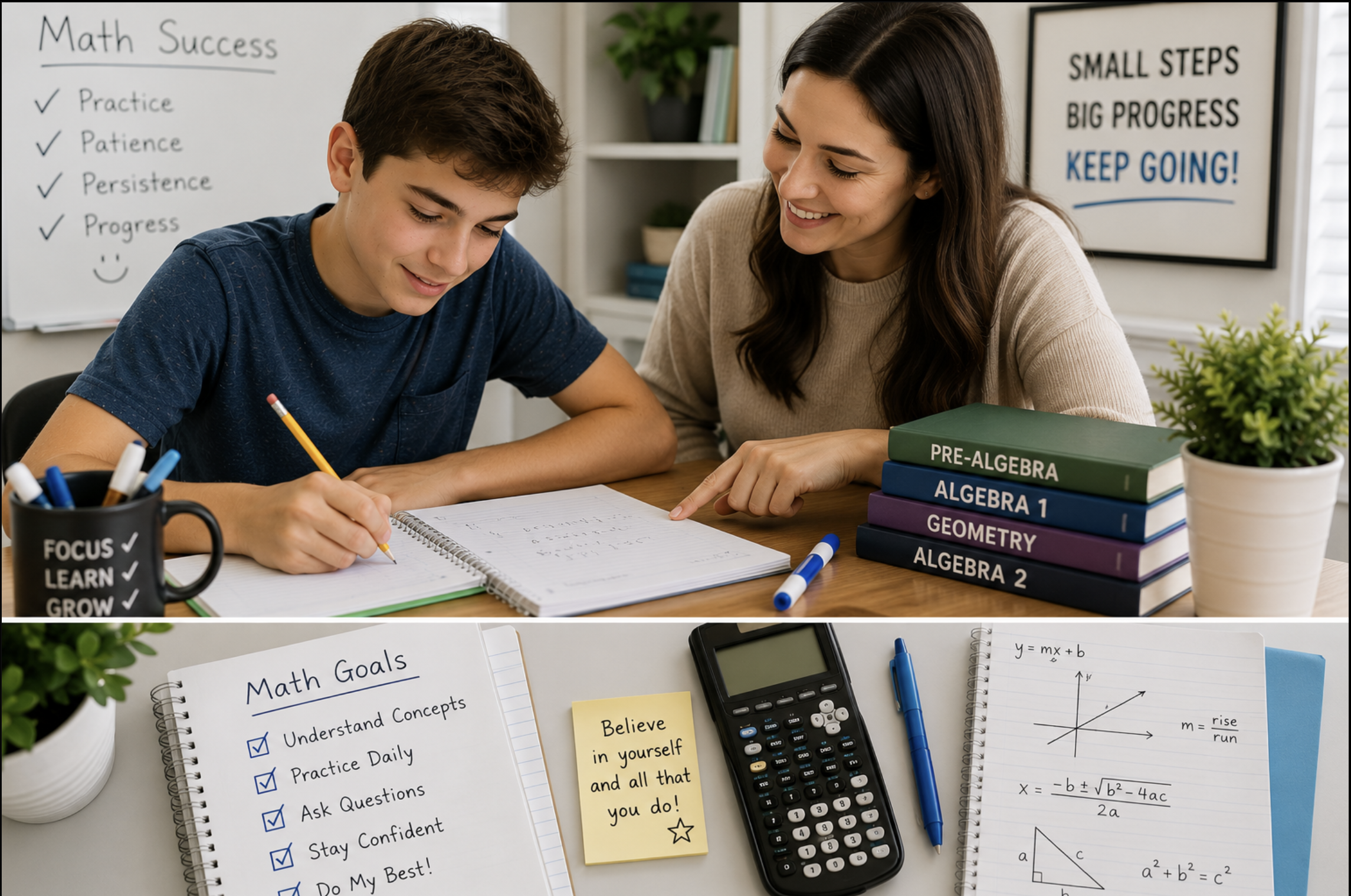 Student being taught