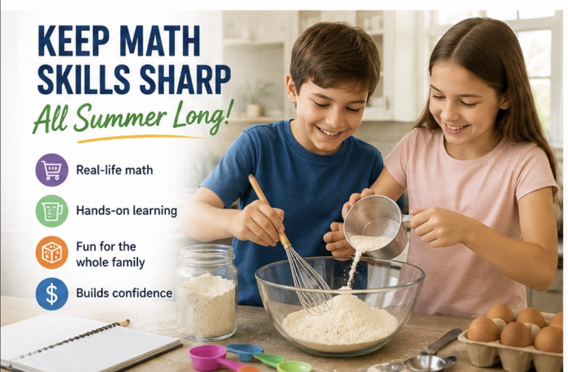 two kids cooking