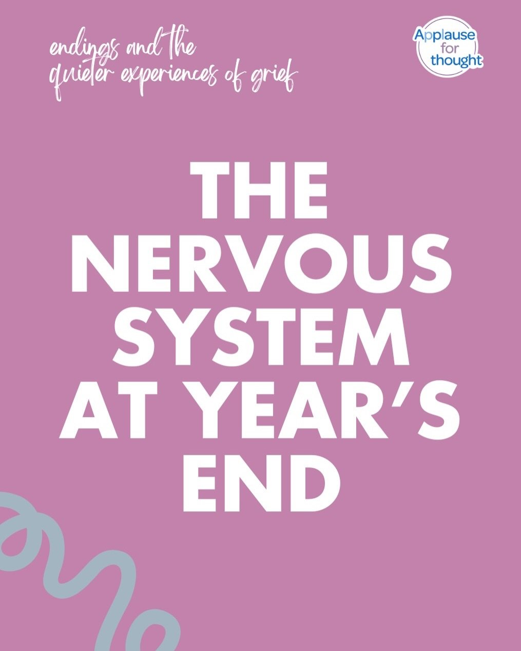 This month&rsquo;s thoughts from a therapist @victoriaabbotttherapy theme&nbsp;is endings and specifically for this post: the nervous system&rsquo;s natural comedown at the end of the year. 💭

December fatigue&nbsp;isn&rsquo;t&nbsp;a personal&nbsp;s