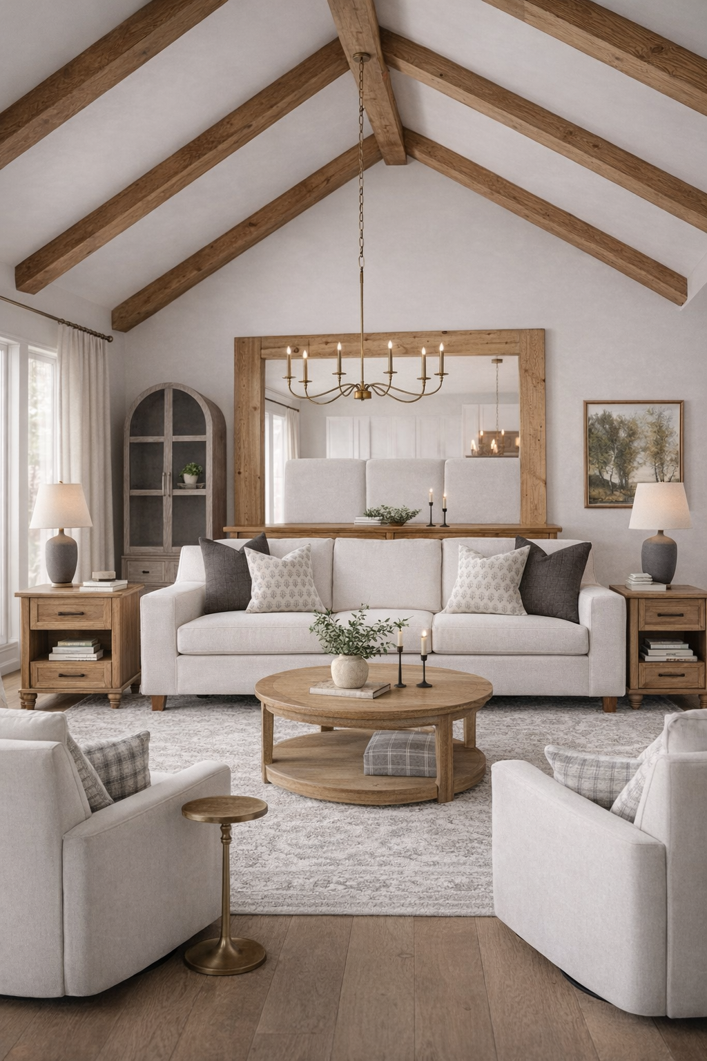 Spacious living room with vaulted ceiling.png