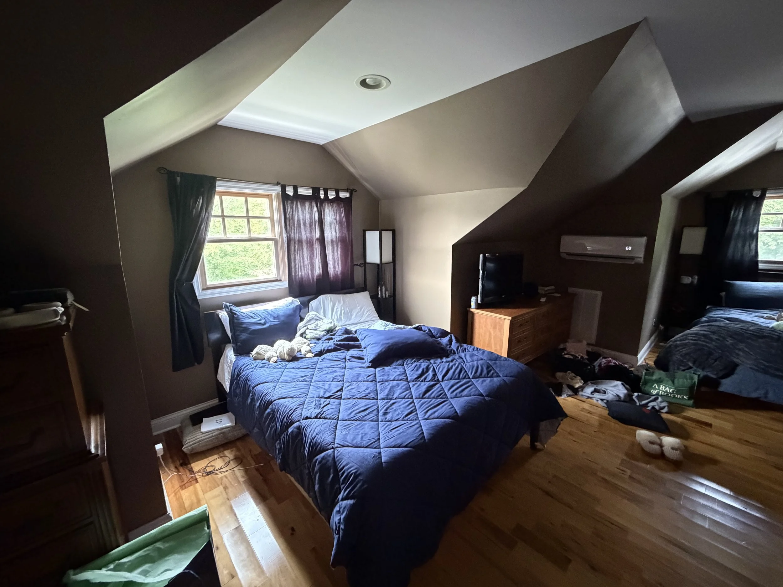 BEFORE image of bedroom design