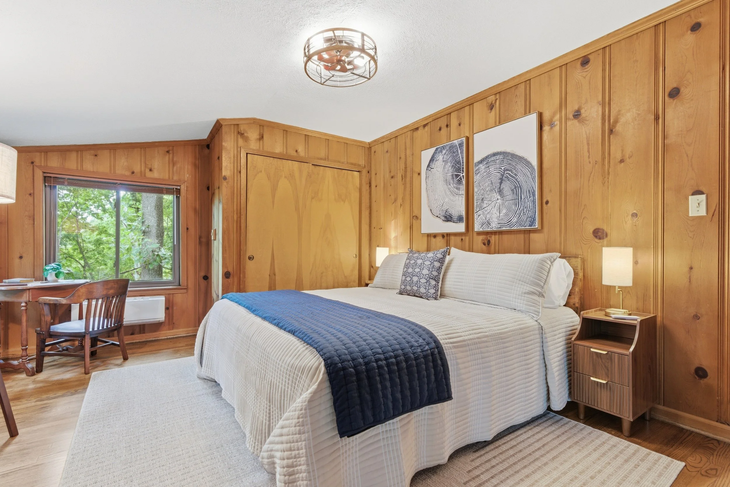 Rustic Tennessee charm meets functional vacation rental design