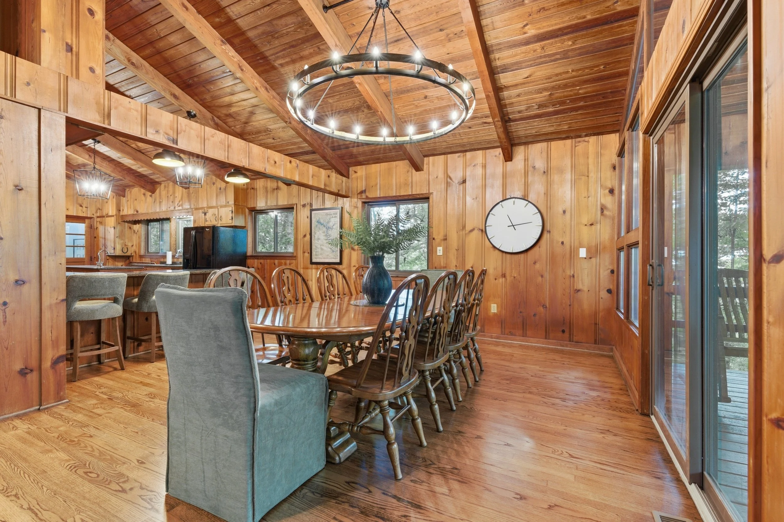 Every detail was selected to create a cozy, inviting retreat for guests.