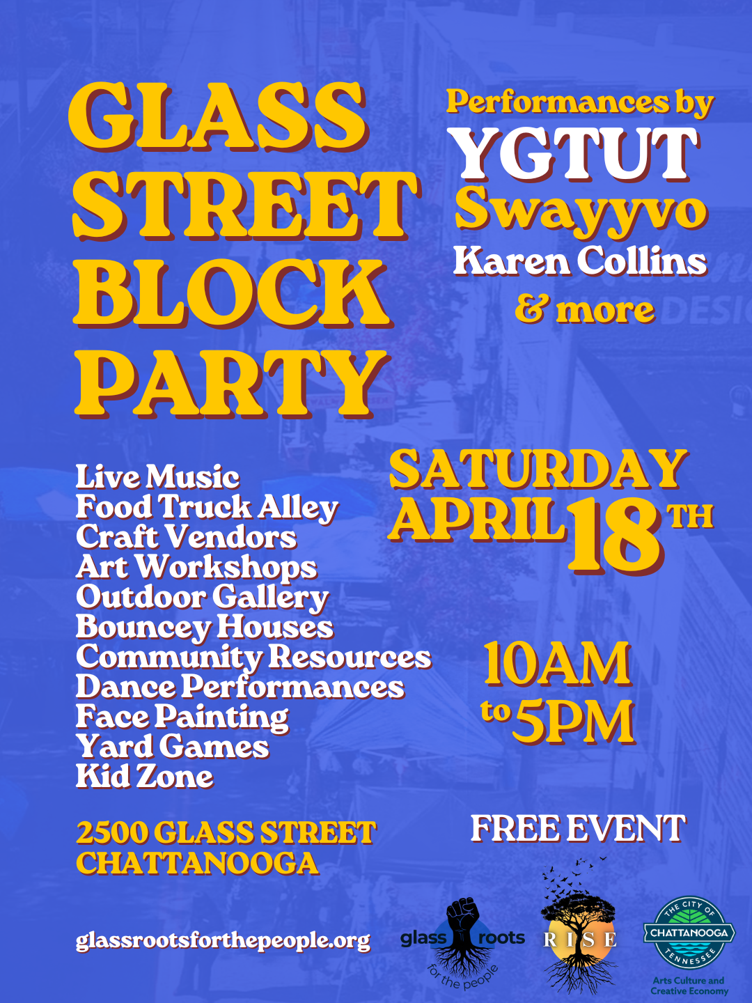 Glass St Block Party
