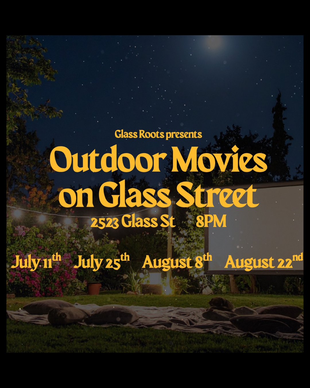 Outdoor Movie Night