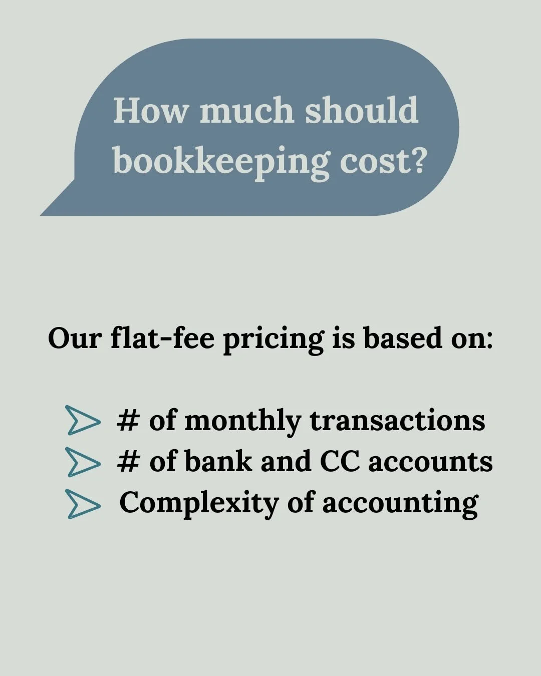 On average, monthly bookkeeping will range from $200-500, depending on the overall activity and complexity of your business operations. 

Outsourcing this function can save you a lot of time and money, especially compared to hiring a part time or ful