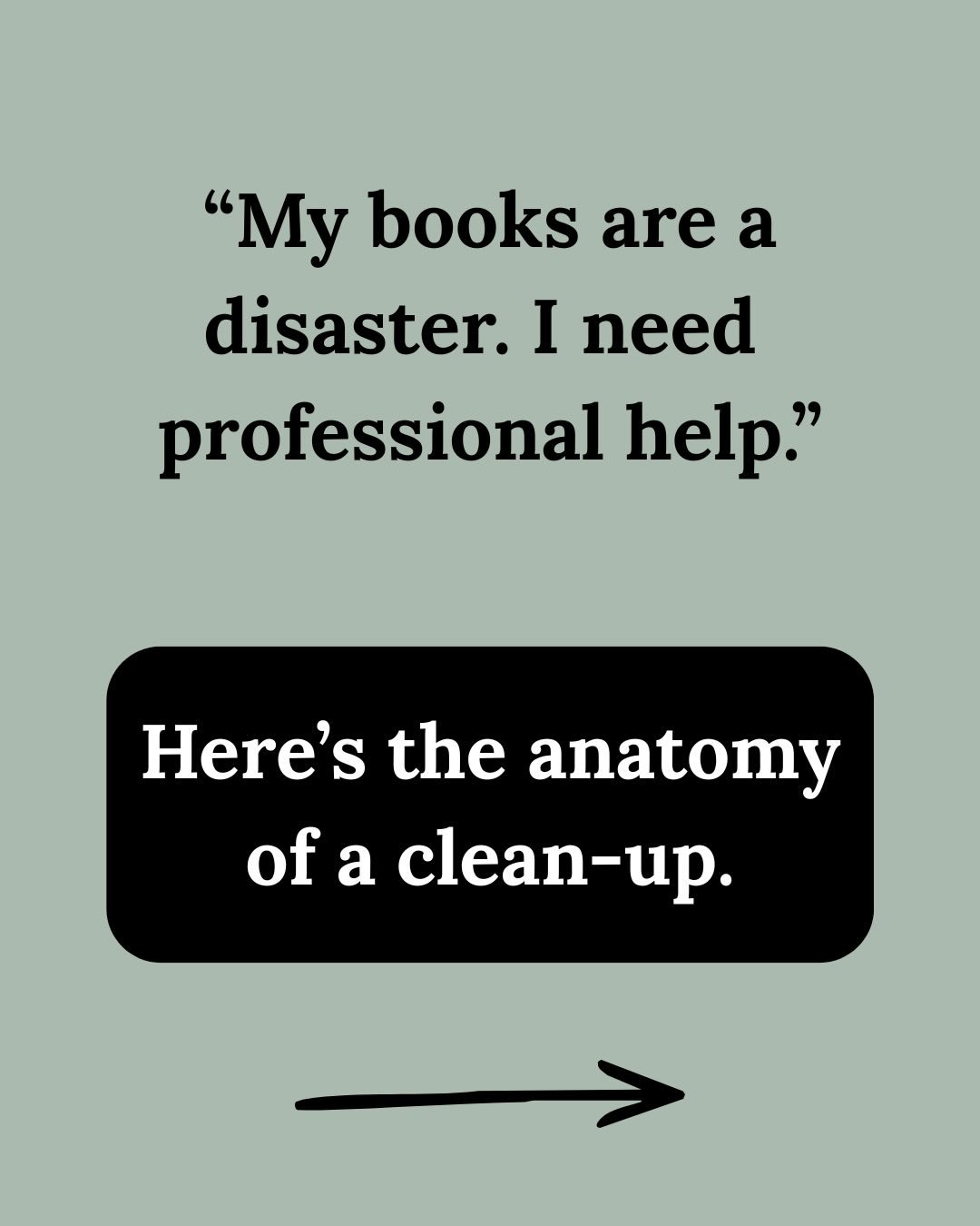 Clean up (or catch up) service is for businesses that need us to dig in to past bookkeeping to fix what&rsquo;s already been done and finish what hasn&rsquo;t.

Most people come to us needing some level of clean up (totally normal). Whether you are j