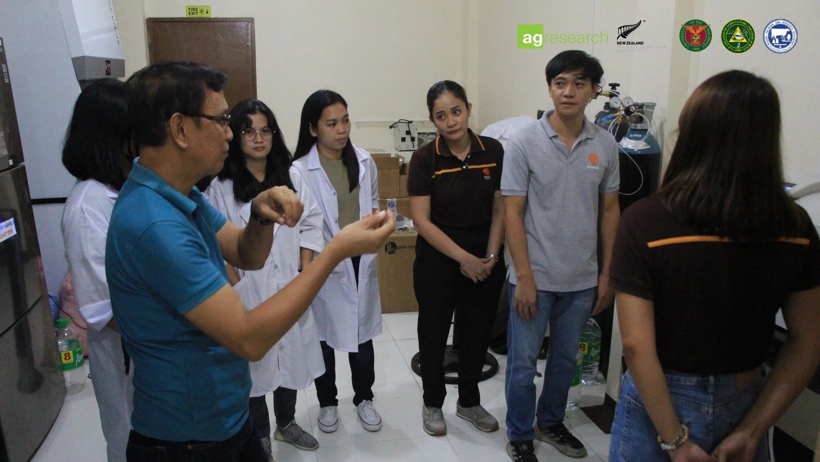 Dynalab Corporation  conducted training for the use of the newly purchased Parr Bomb Calorimeter. Participants of the training included project personnel, DTRI researchers, and department laboratory technicians. August 24, 2023,