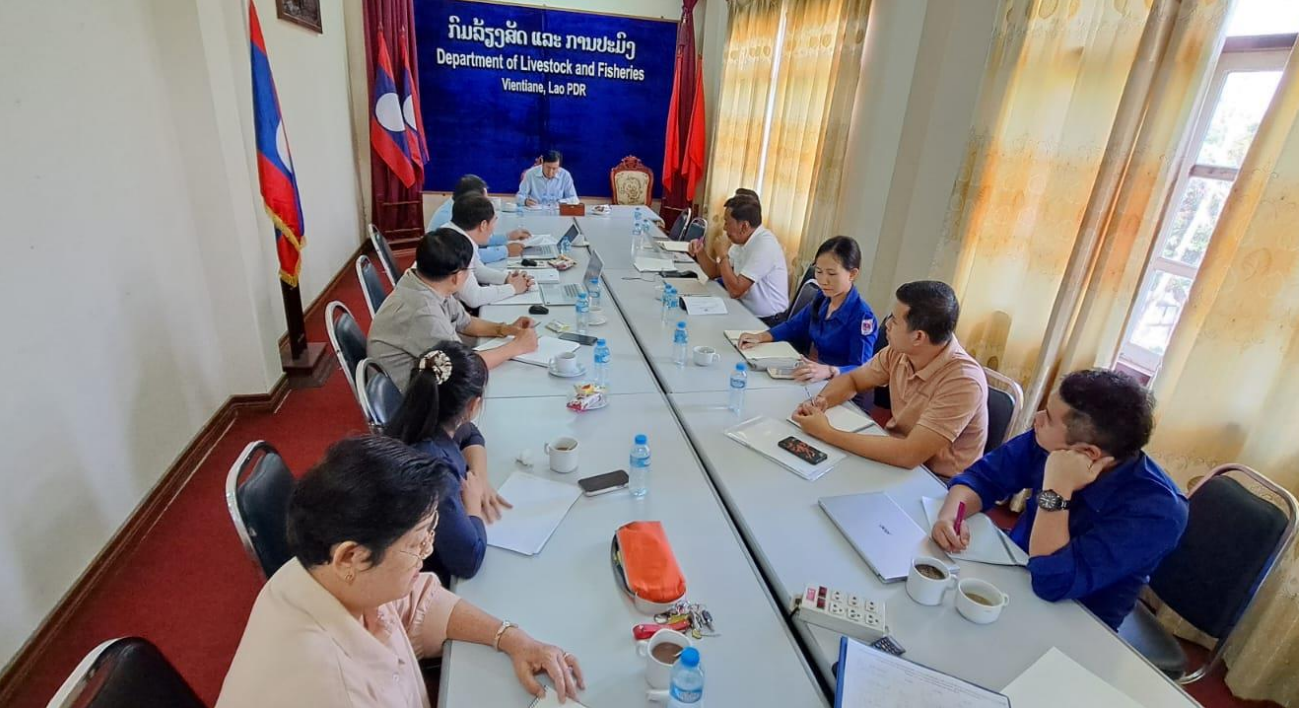 The Core Inventory Team members meeting with the Department of livestock farming (Oct 2024)