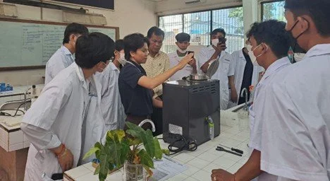 Cambodia Royal University of Agriculture. Technical Training on Equipment Installation (21.02.24) 3.jpg