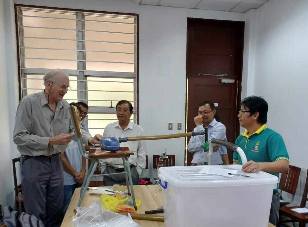 Mr. Gerard F. Guadayo, co-project leader  attended the regional training workshop titled "Using the Headbox Chambers for Measuring Greenhouse Gas Emissions of Cattle" allowed NZCSA partners from across ASEAN to share experiences with the technology (