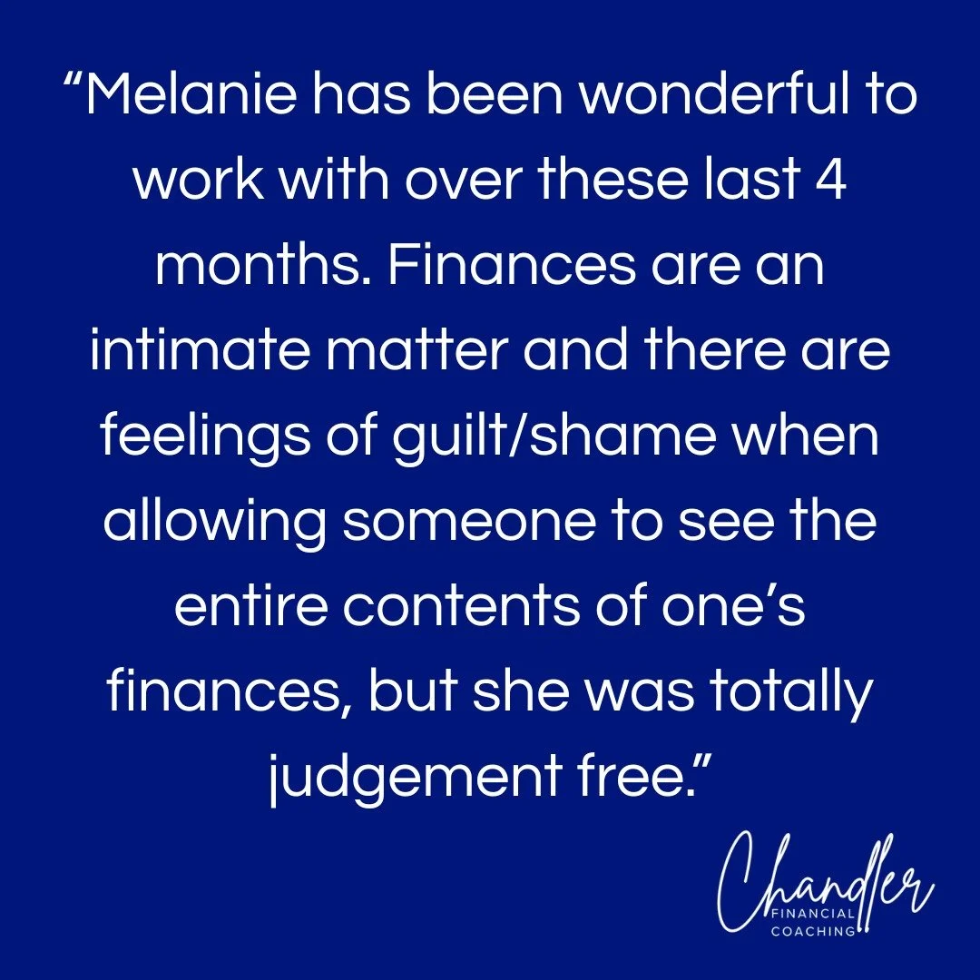 It means so much to hear feedback like this. 💛
Finances are personal &mdash; and that&rsquo;s exactly why I create a safe, judgment-free space to focus on your future, not your past.

If you're ready to take control of your money with clarity, confi