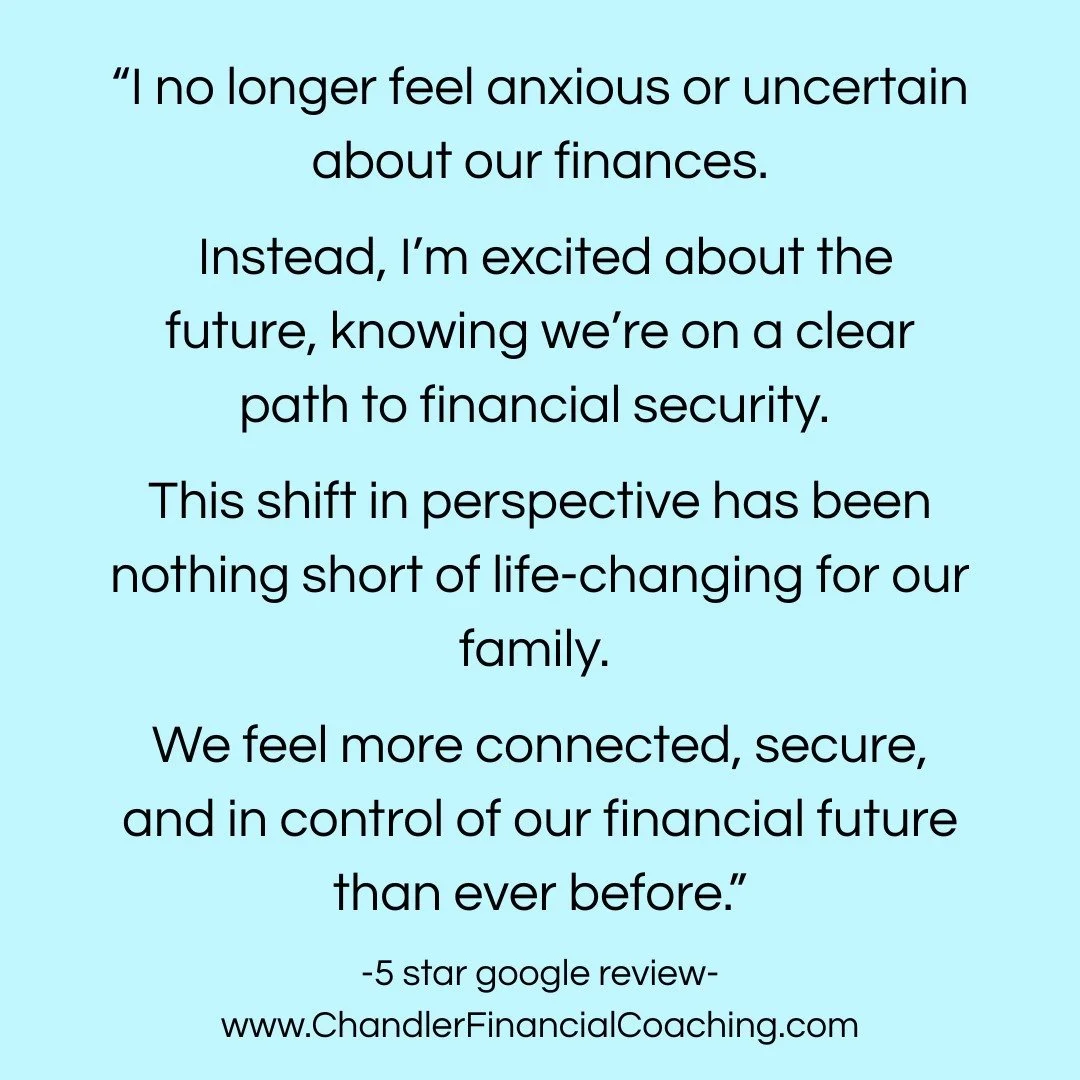 Ready to feel calm and confident with your money?

Let's chat! 

Book your free 15 min Q&amp;A call with me today! 

Link to book in bio and at www.chandlerfinancialcoaching.com

#money #moneymindset #moneycoaching #moneycoach #financialcoaching #fin
